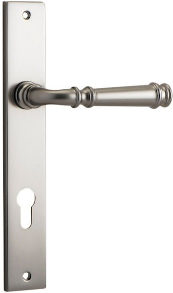 Verona Lever - Rectangular Backplate - Entry - Point - 14706E85 - Iver