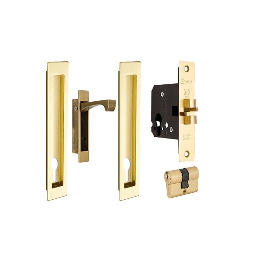 Verve Sliding Door Lock Kit by Zanda - Entry - Point - 1269.SB - Zanda