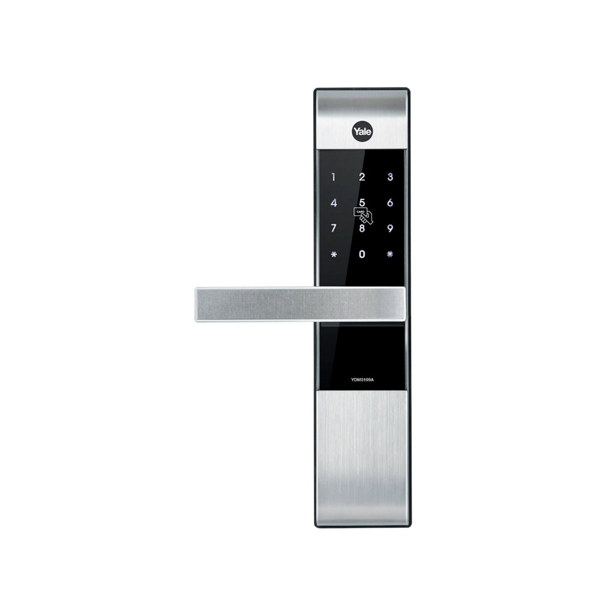 YDM3109A Smart Mortice Lock By Yale - Entry - Point - SYDM3109A/60/HK/SIL - Yale